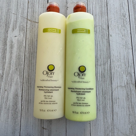 RARE Ojon Hydrating Tthickening Shampoo AND Conditioner Large 16 oz Bundle!